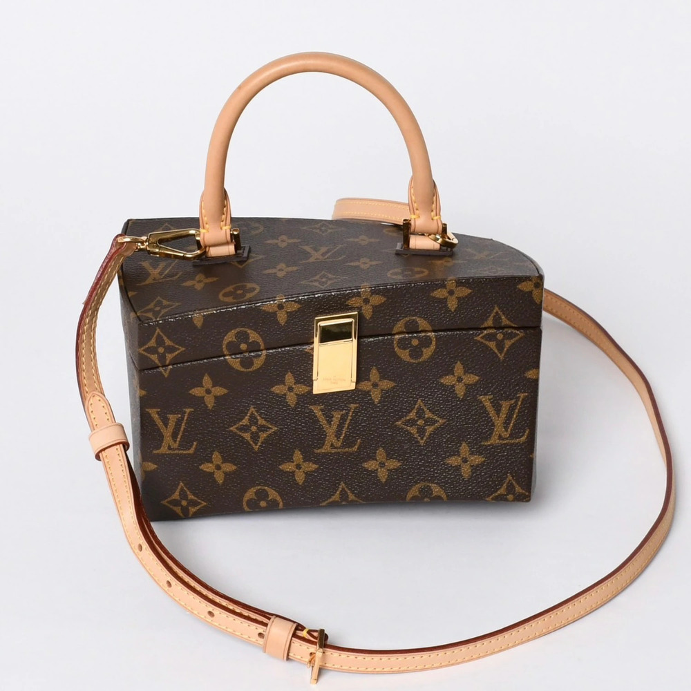 LOUIS VUITTON Twisted Bag Frank Gehry Brown Gold